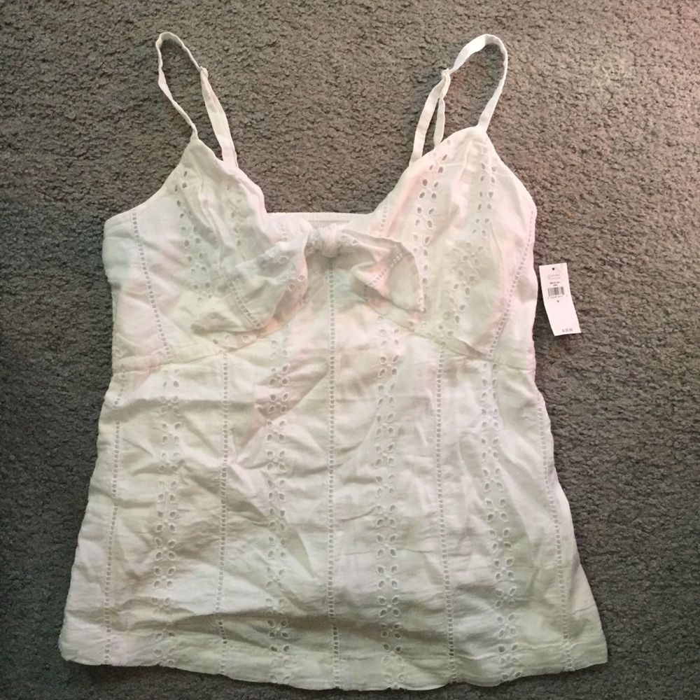 NWT Old Navy Eyelet Tank Top